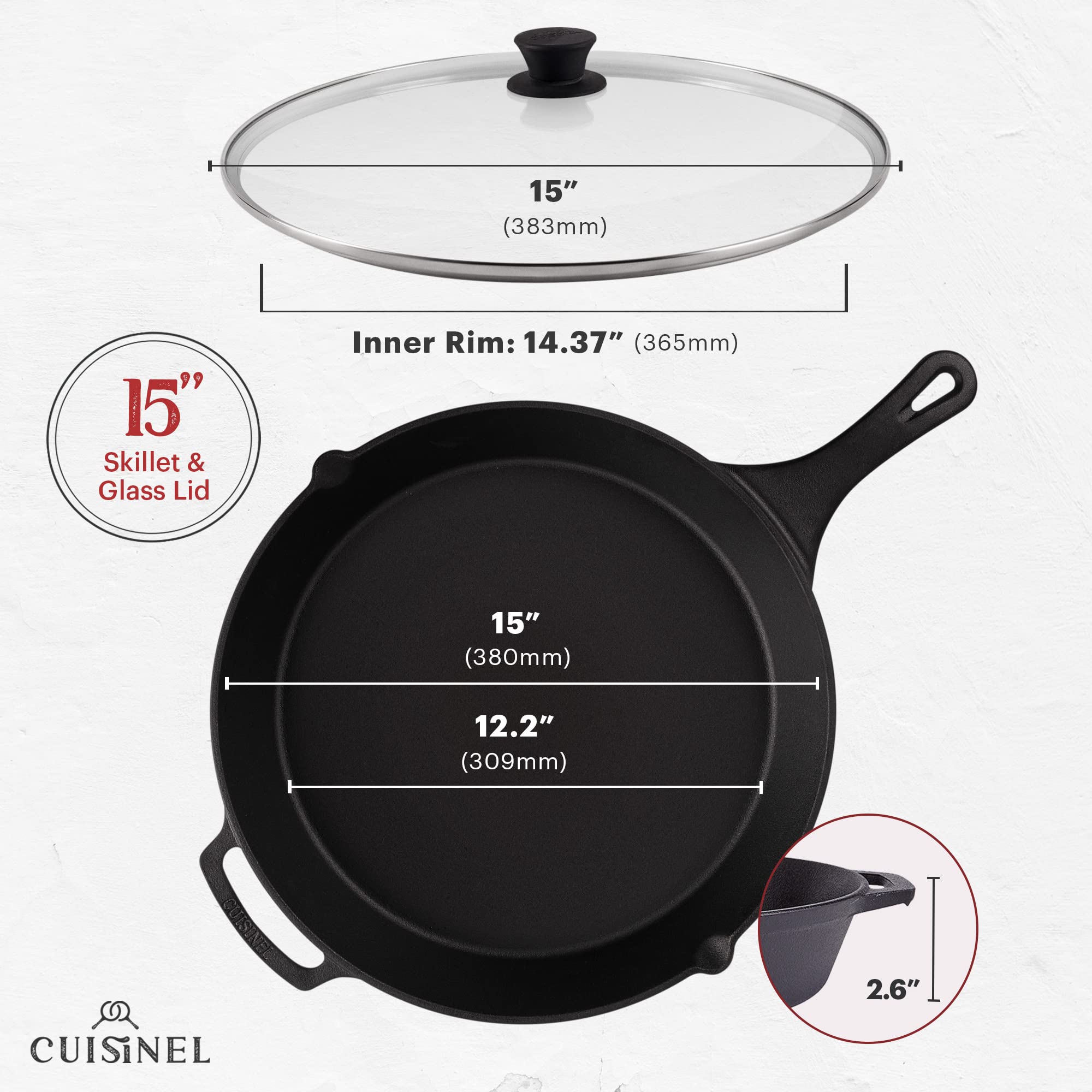 Cuisinel manchon silicone sur la poignée pour prise sûre et protection