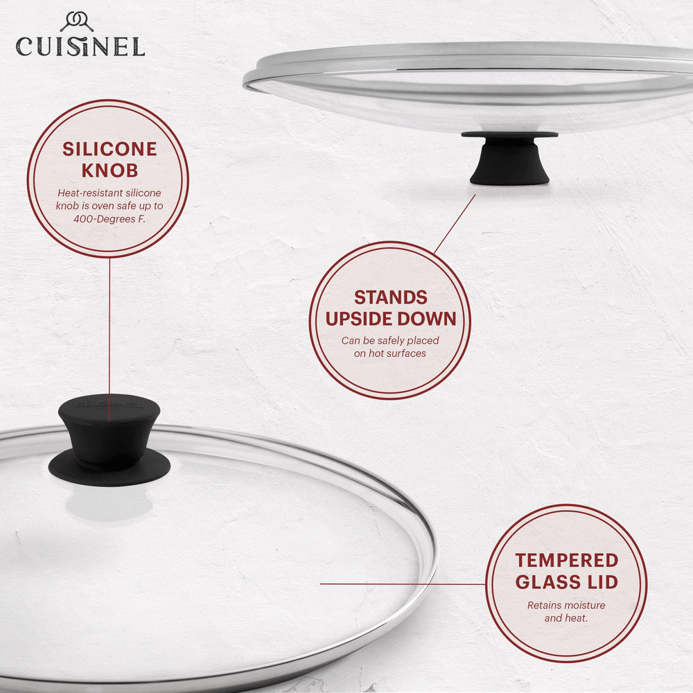 Cuisinel gros plan surface lisse de la fonte favorisant brunissage homogène