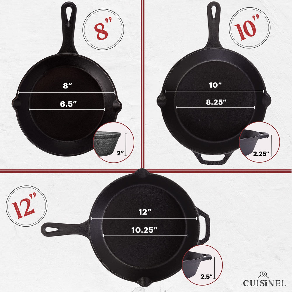 Cuisinel gros plan surface de cuisson pré-assaisonnée offrant antiadhérence naturelle