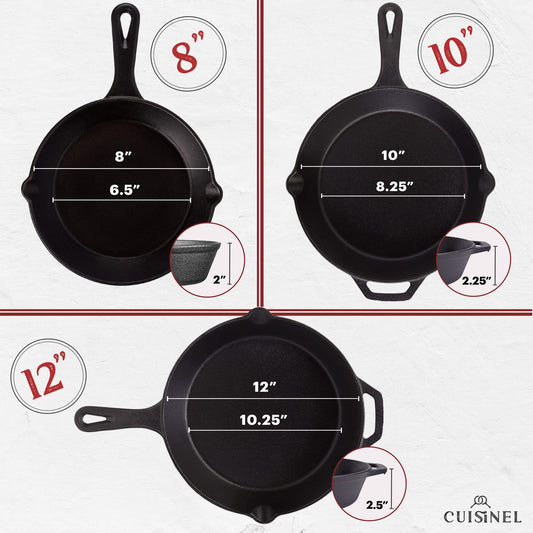Cuisinel gros plan surface de cuisson pré-assaisonnée offrant antiadhérence naturelle