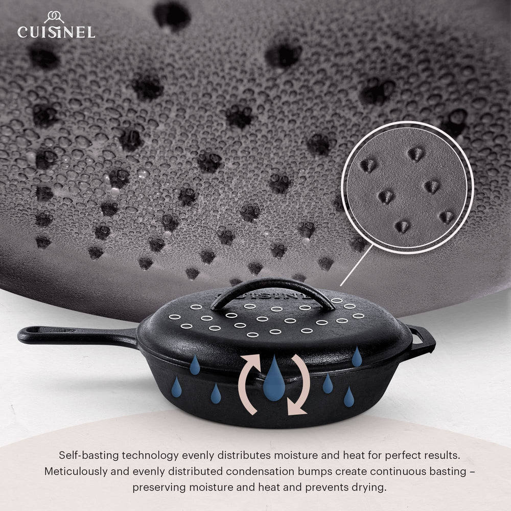 Cuisinel poêle utilisée sur barbecue montrant polyvalence cuisson extérieure