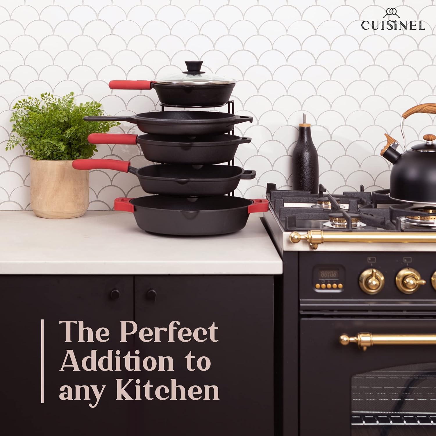Cuisinel installation en cuisine, organisation élégante