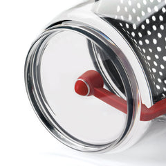 Cuisipro panier filtrant gros plan montrant les mailles larges pour retenir résidus et faciliter filtration