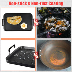 CukAid plancha en action avec pancakes, cuisson homogène et gain de temps