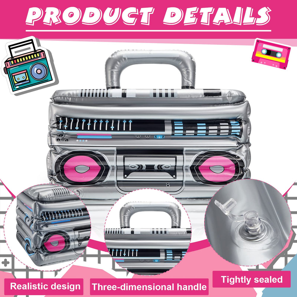Cunhill boom box couvercle ouvert montrant capacité boissons