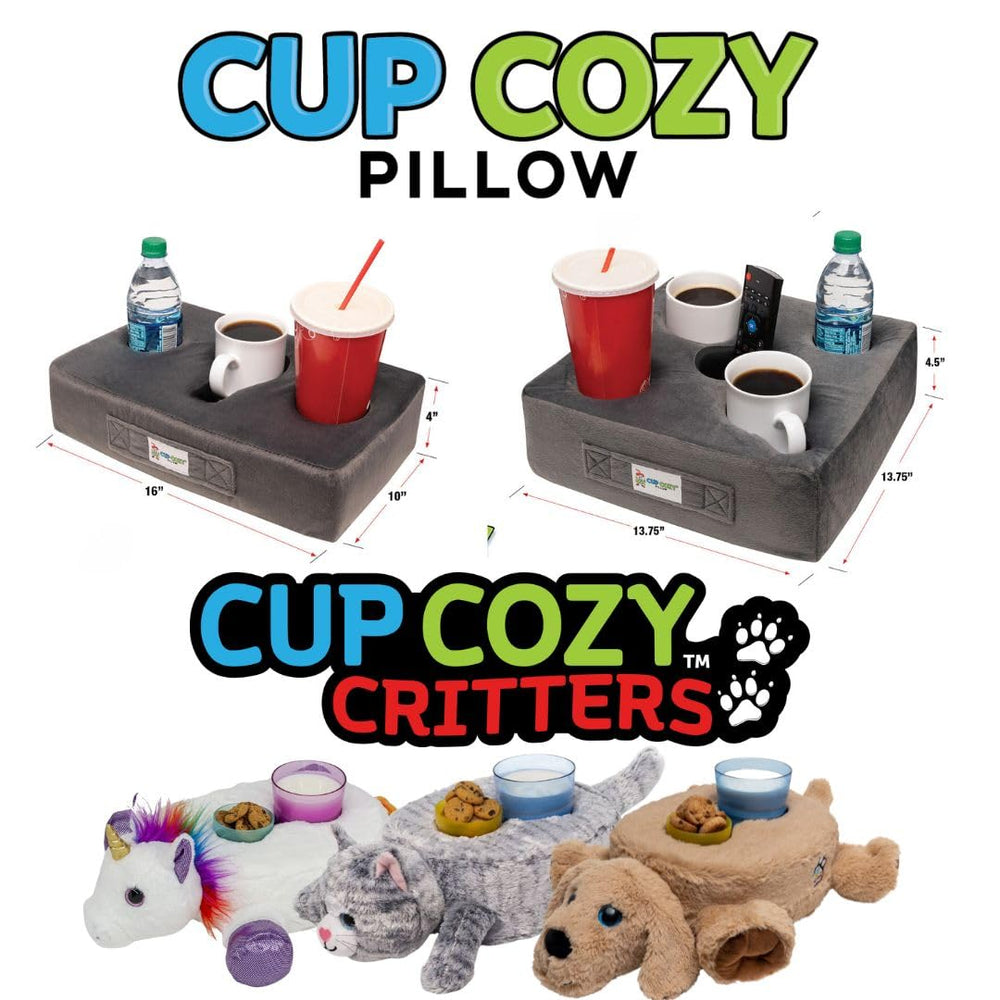 Cup Cozy Pillow détail des coutures robustes montrant durabilité
