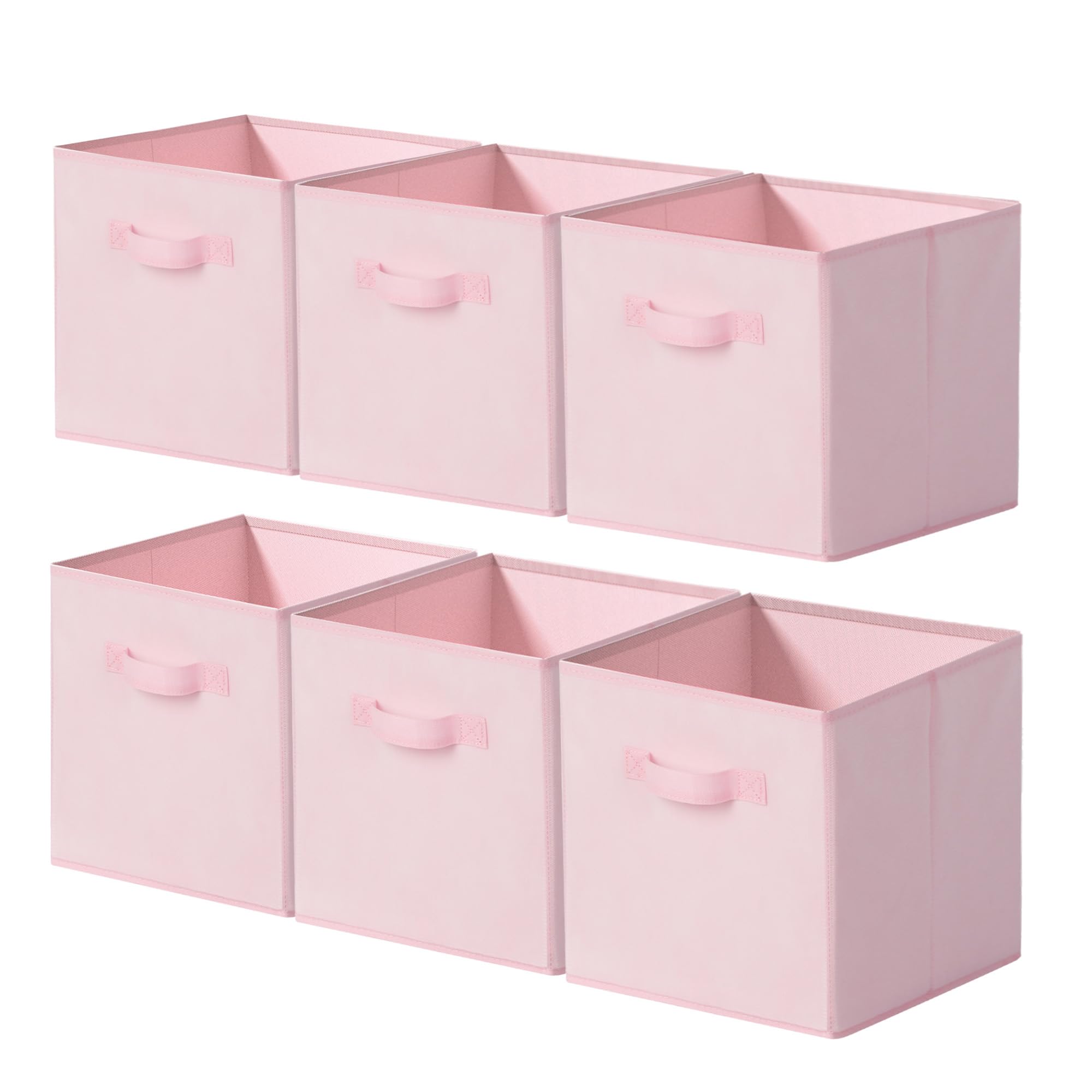 Cupic Cupid face avant du cube rose montrant design et gain d'espace