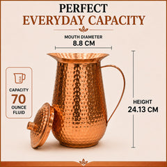 CuPure gros plan martelé révélant texture artisanale et finition