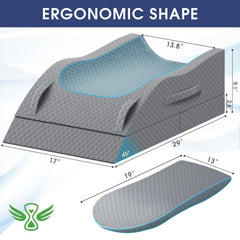 CushZone gros plan mousse mémoire et mousse de soutien pour confort équilibré