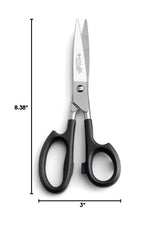 Cutco Super Shears 77 gros plan sur la lame et le système de démontage pour nettoyage facile