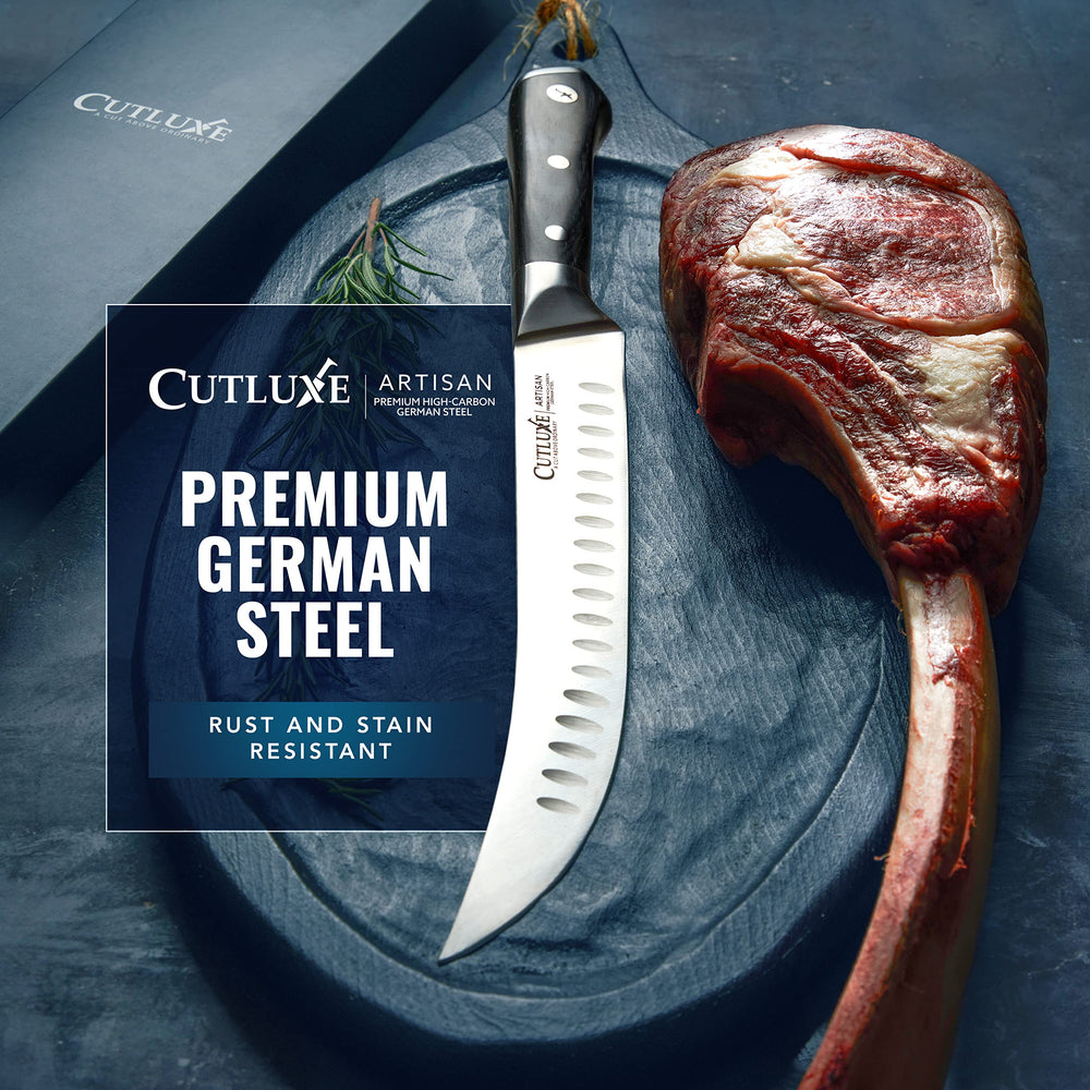 Cutluxe packaging et carte de garantie à vie pour confiance achat