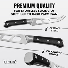 Cutluxe lame profil dentelée pour coupes précises et nettes