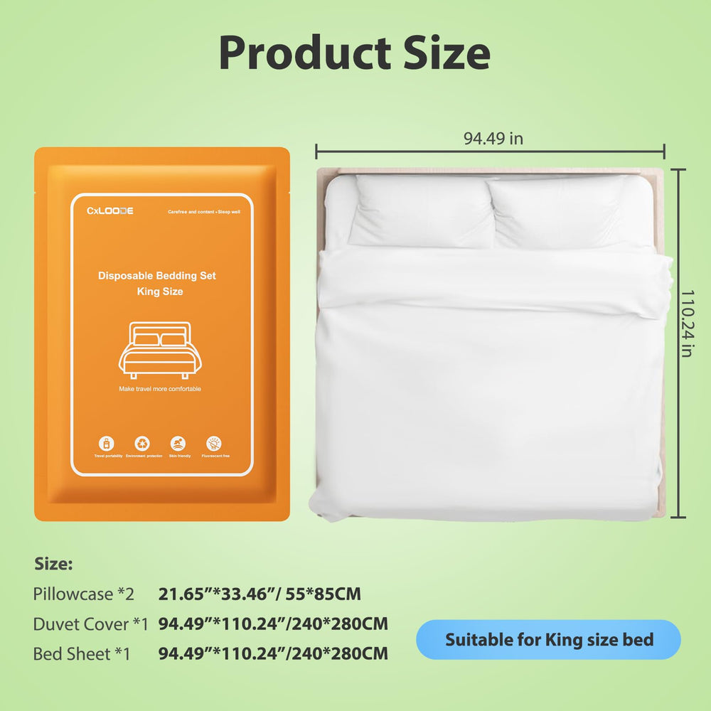 CxLoode étiquette housse de couette, informations claires et pratiques