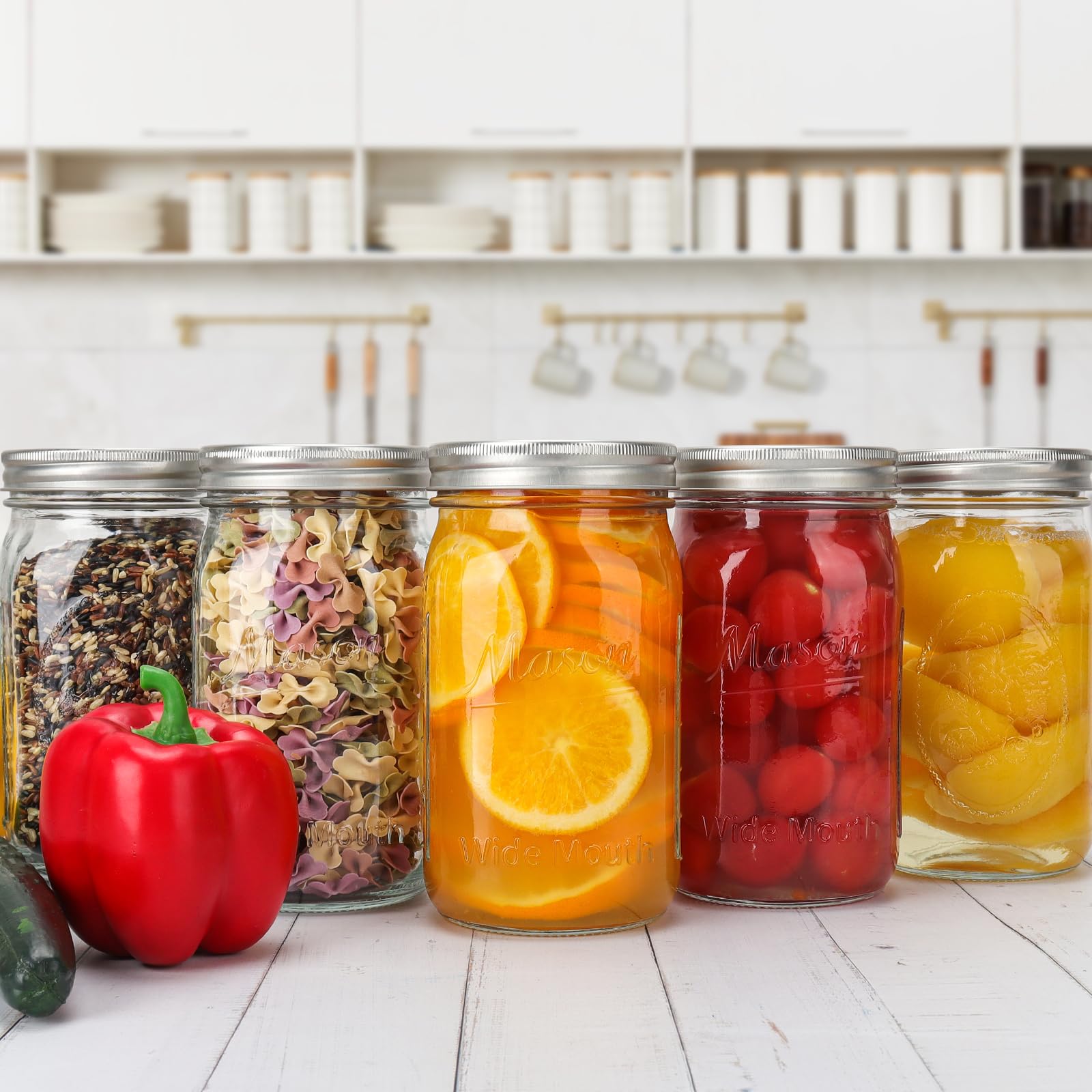 CycleMore bocaux rangés dans garde-manger montrant organisation et visibilité rapide