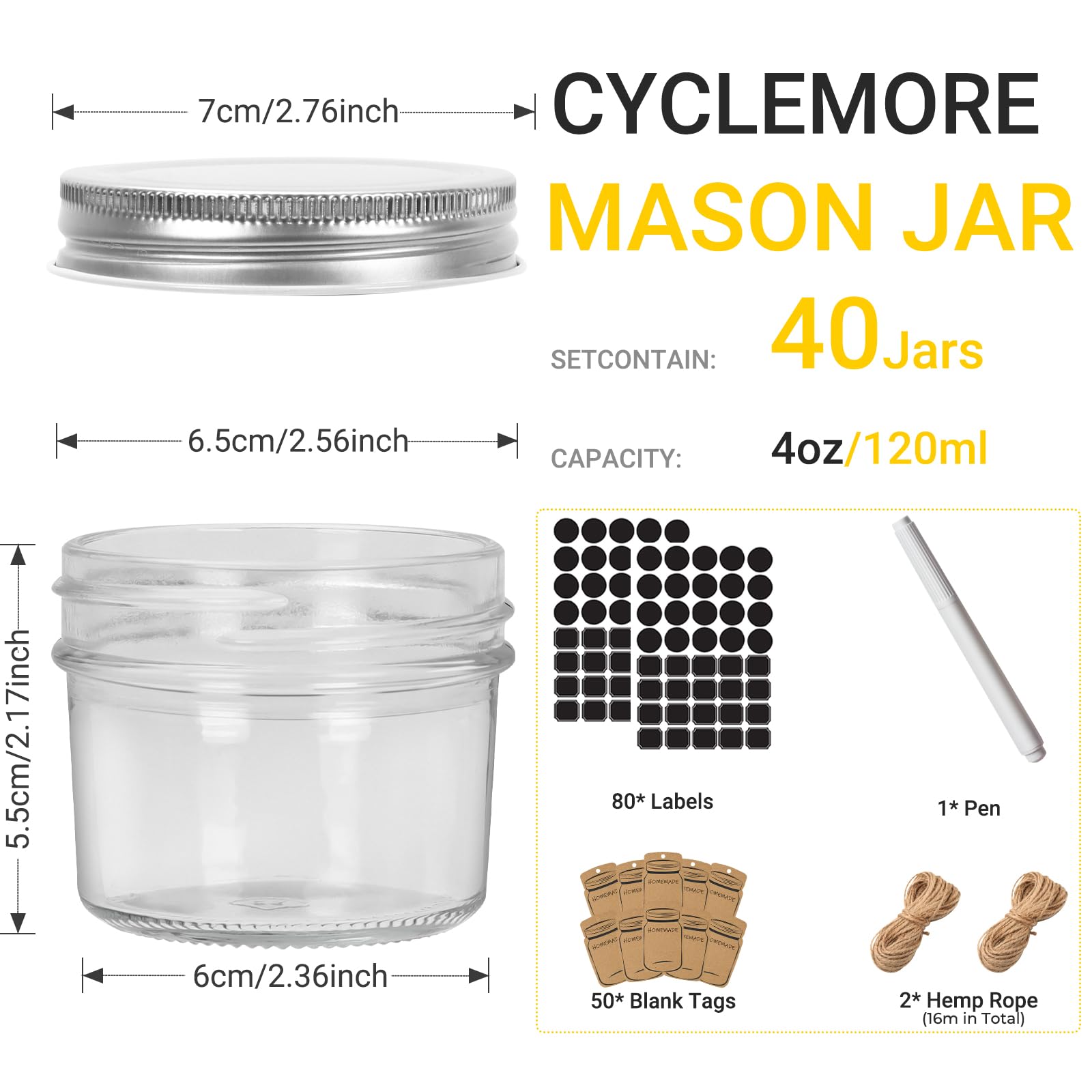 CycleMore gros plan verre montrant finition claire et durable