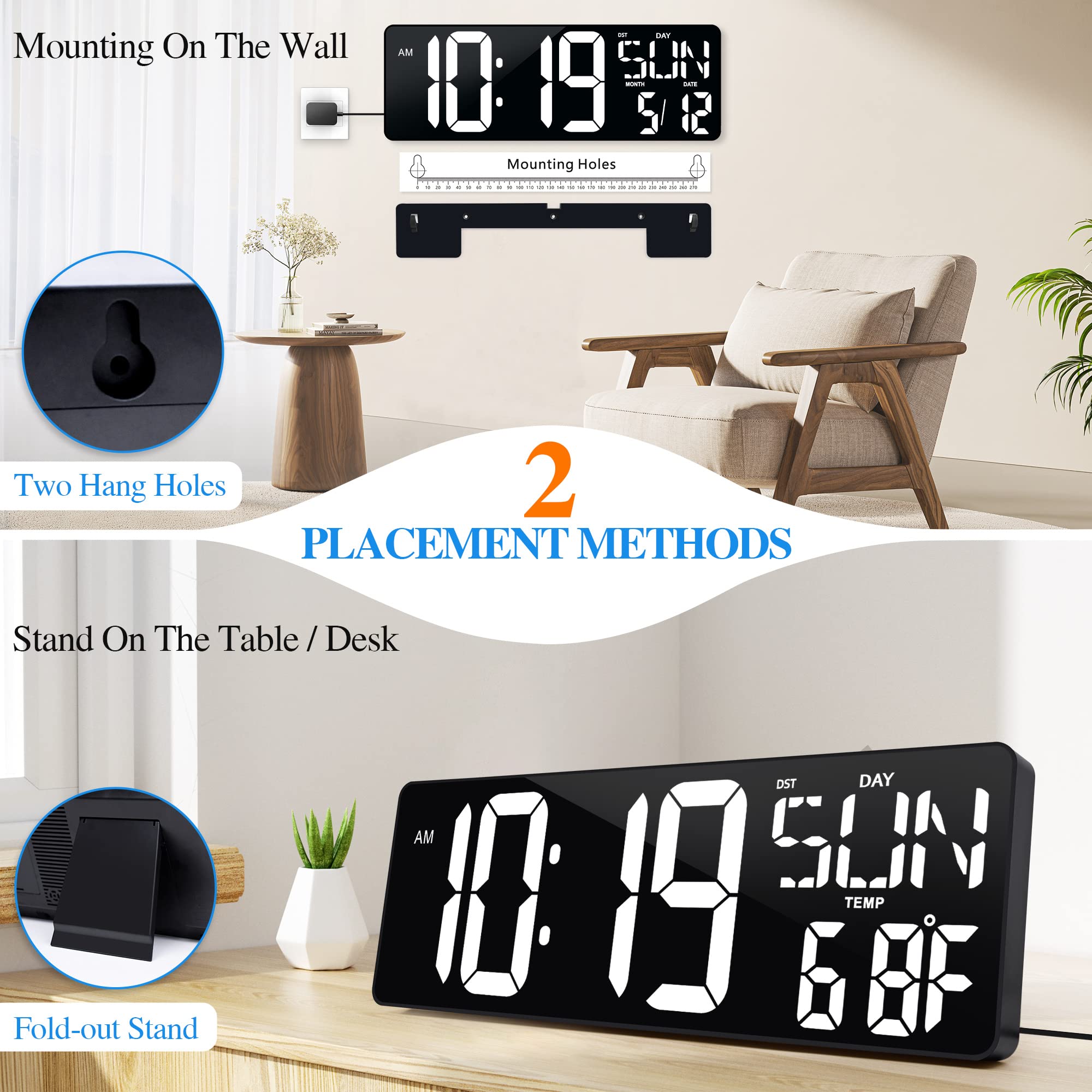 CYMHCHL horloge utilisée comme minuteur lors d'une séance de fitness