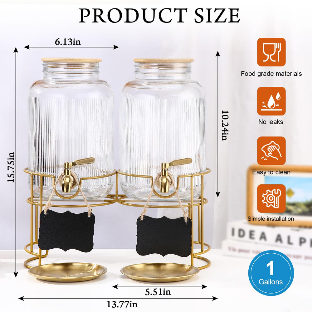 CYYKDA verre clair montrant la boisson et facilitant la sélection visuelle