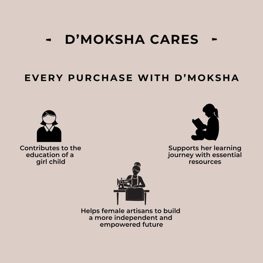 D'Moksha Homes ensemble stylé nappe et serviettes, coordination de table simplifiée
