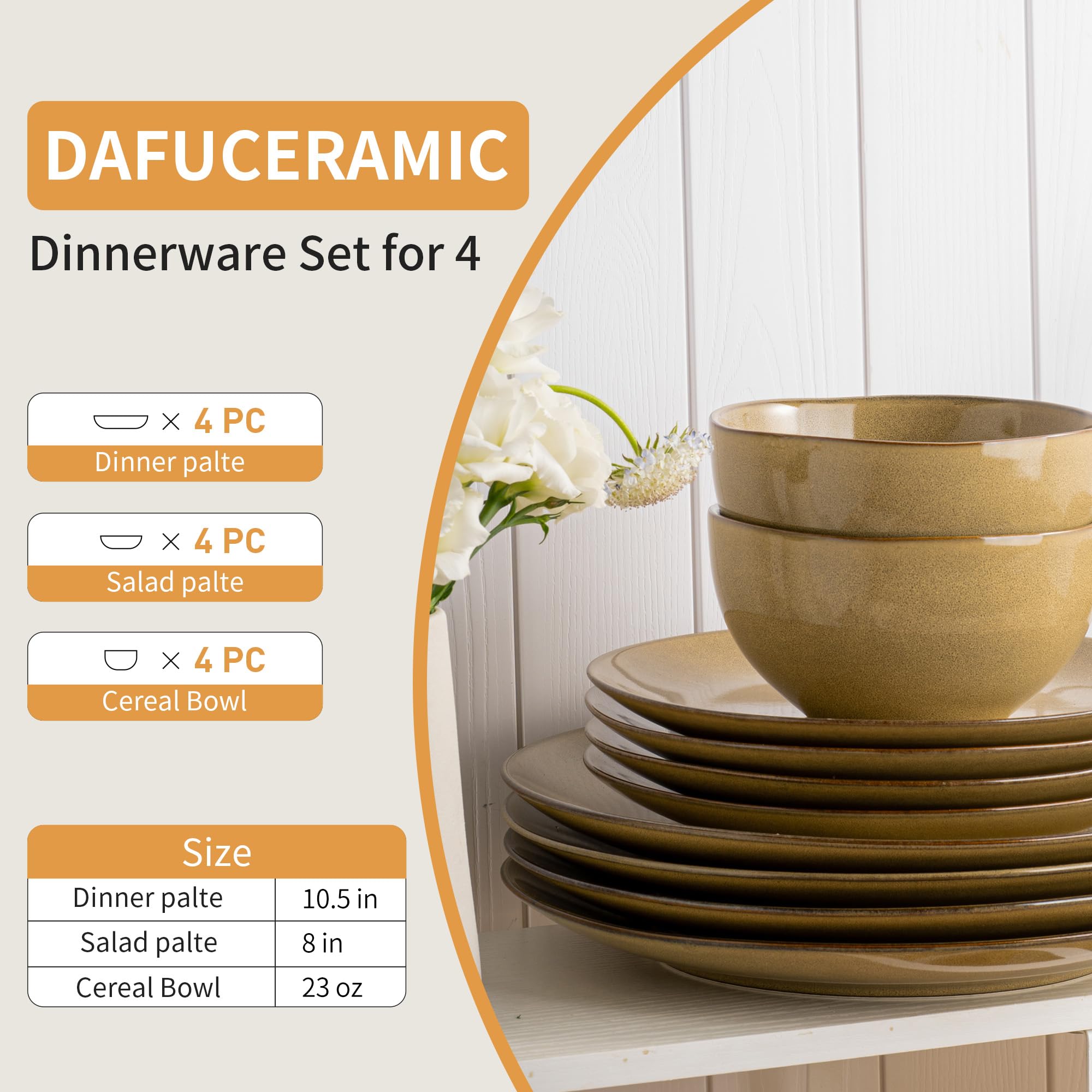 Dafuceramic gros plan du glaçage GLIDECOAT montrant texture résistante