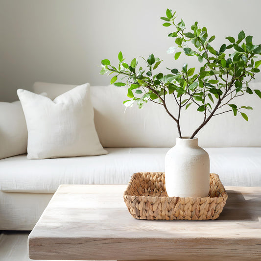 DAICOLAD gros plan texture rotin tressé pour aspect naturel