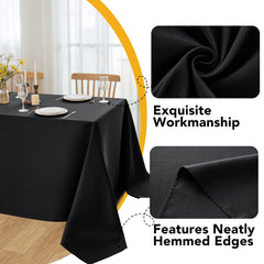 Dailyset nappe en situation sur table dressée, apparence élégante pour réception