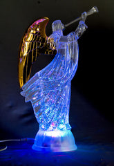 Dalax statue ange face avant montrant design et attrait décoratif