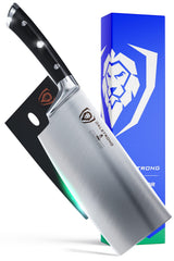 Dalstrong cleaver vue frontale montrant le design et la robustesse