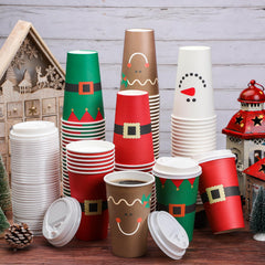 Dandat gros plan motif Père Noël, renforce l'ambiance de fête