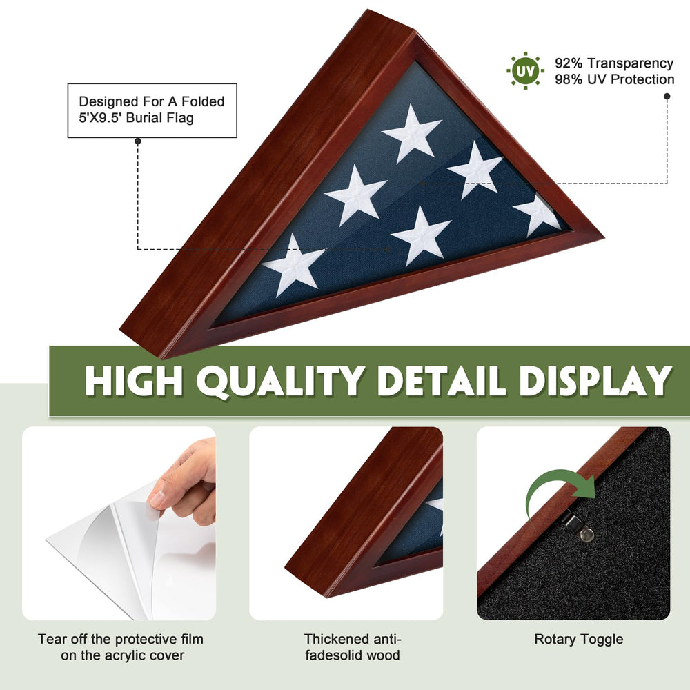 DANF FLAG profil triangulaire du coffret garantissant présentation nette