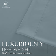 Danjor Linens drap-housse ajusté avec poches profondes pour maintien du matelas