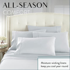 Danjor Linens détail des poches profondes et élastique garantissant maintien du matelas