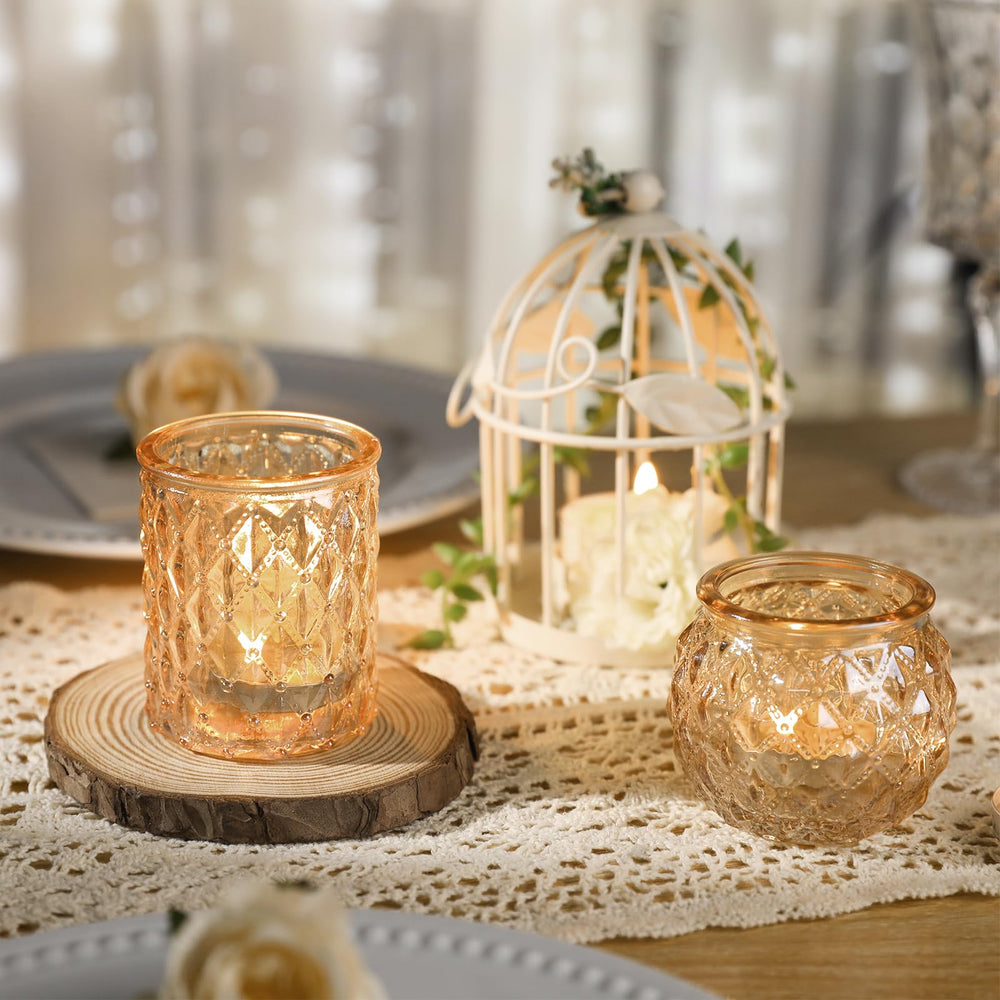 DARJEN ensemble de 24 photophores alignés pour décor de fête