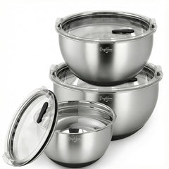 Dayliyum bol inox ensemble face montrant design élégant et durabilité