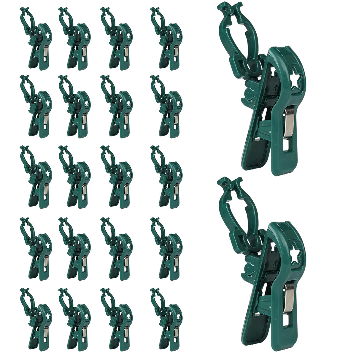 Dazzle Bright face de l’emballage montrant pack de 100 clips pratique
