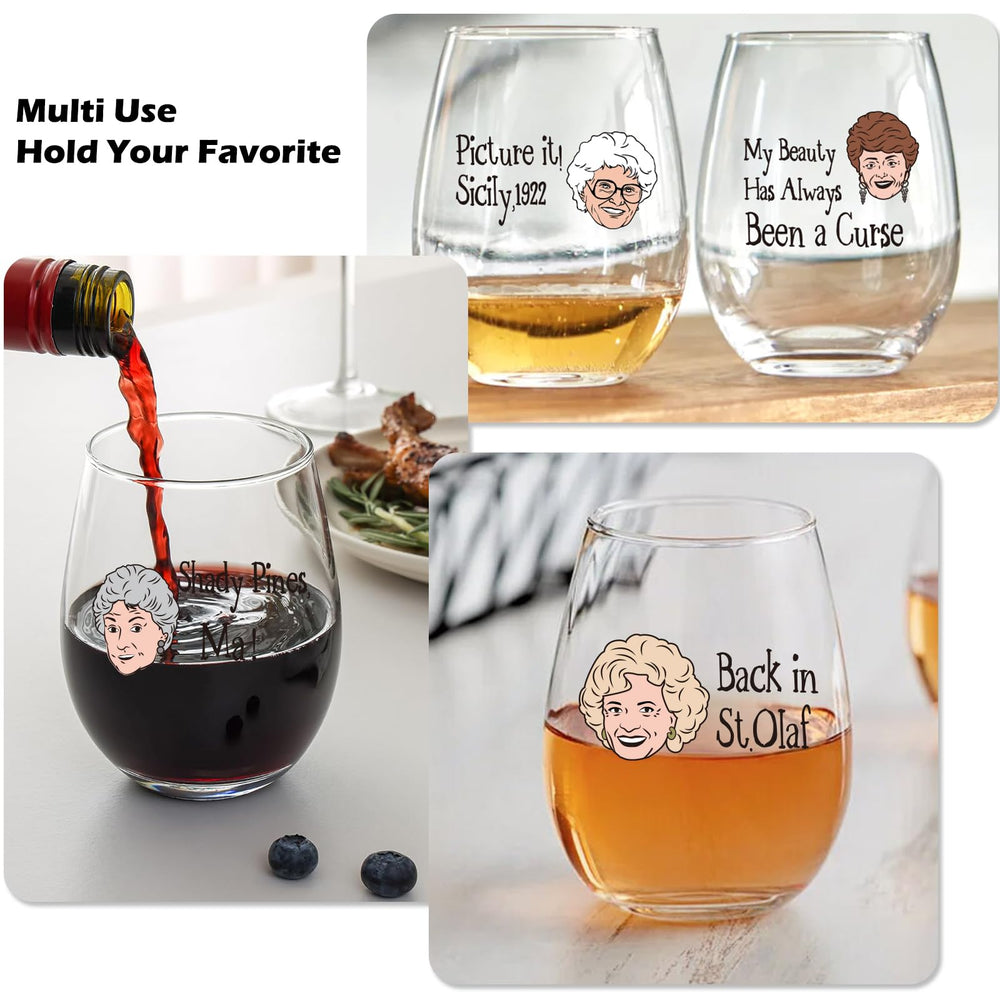 DDDDXO verre dorothy gros plan sur l'impression durable et couleurs vives
