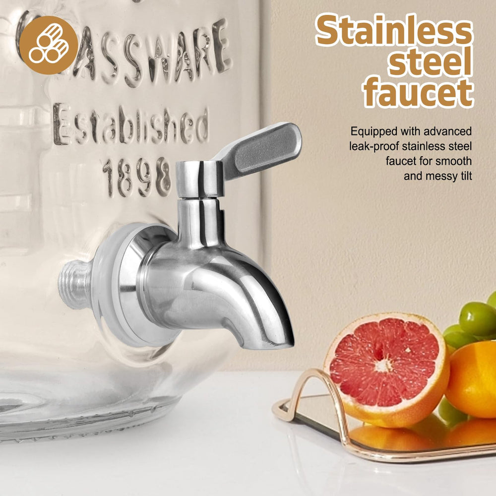 DD&HAPP robinet en inox gros plan montrant robustesse et étanchéité durable