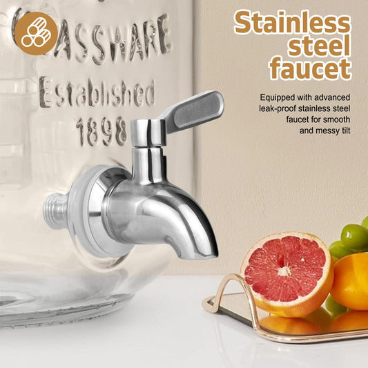 DD&HAPP robinet en inox gros plan montrant robustesse et étanchéité durable