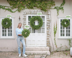 Gros plan DDHS sur feuilles de buis artificiel pour un rendu naturel