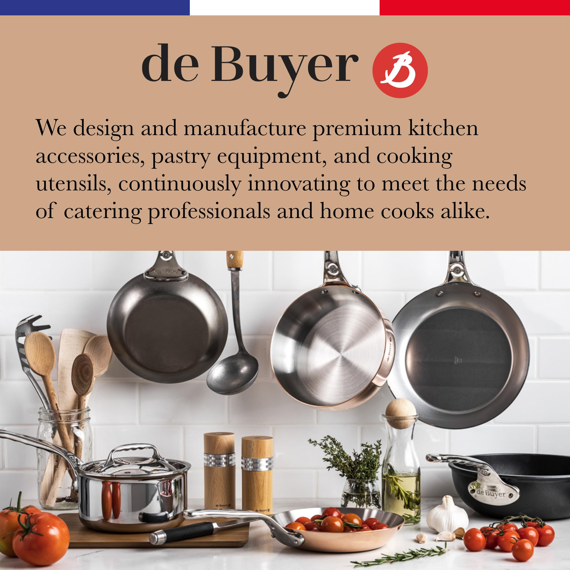 de Buyer emballage et made in France indicateur qualité et authenticité