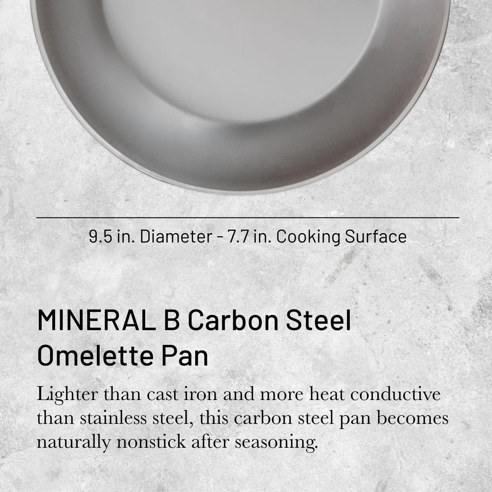 de Buyer intérieur surface cuisson antiadhésive naturelle pour glisse facile