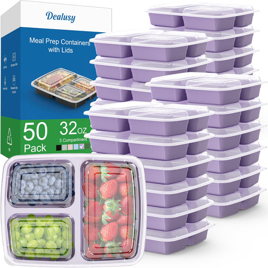 Dealusy boîte repas face avant lilas montrant l’étanchéité et l’espace utile