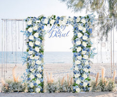 DearHouse guirlande en situation mariage habille arche et crée ambiance romantique