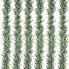 DearHouse guirlande eucalyptus face montrant densité et finition réaliste