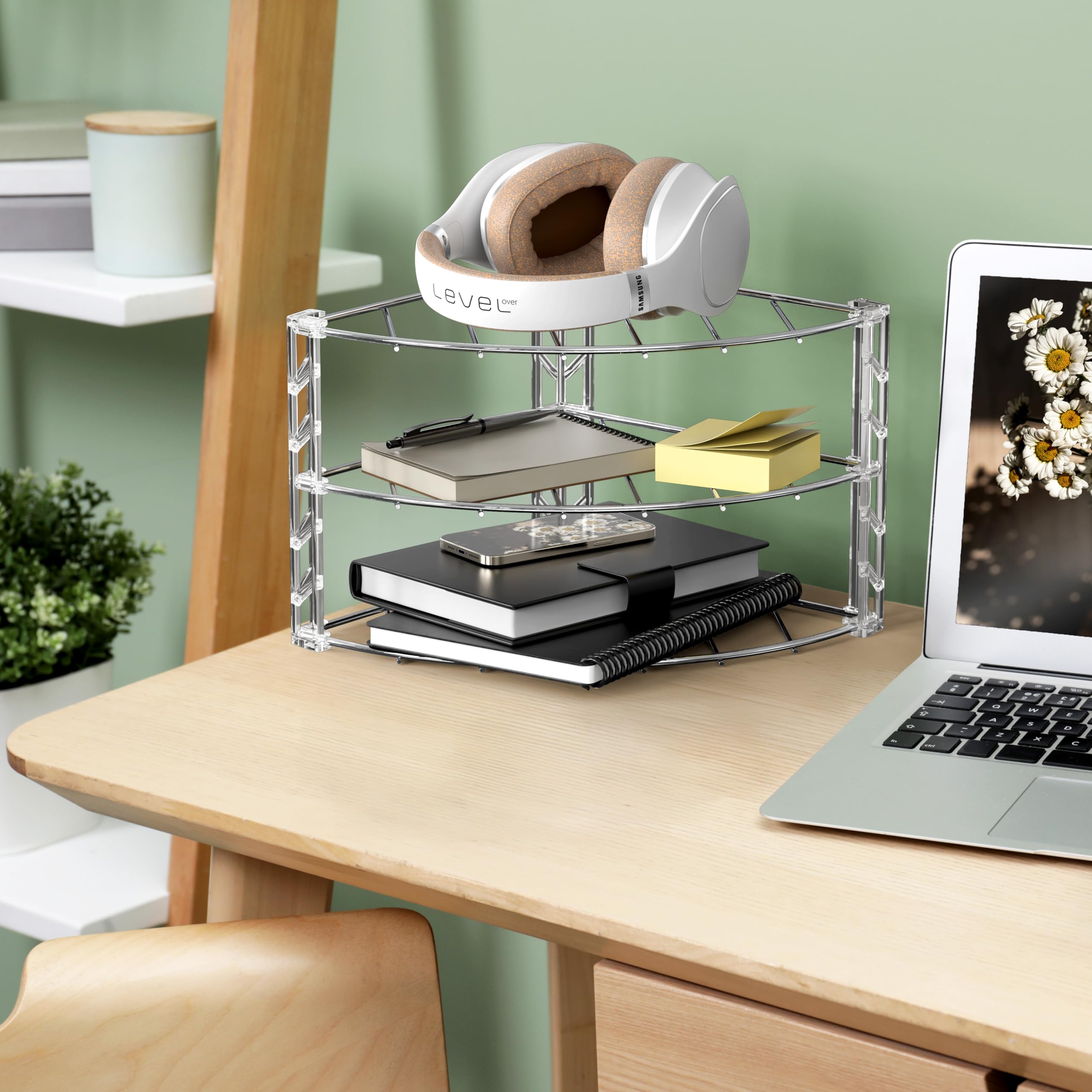 Deco Brothers étagère avec règle comparant taille compacte pratique