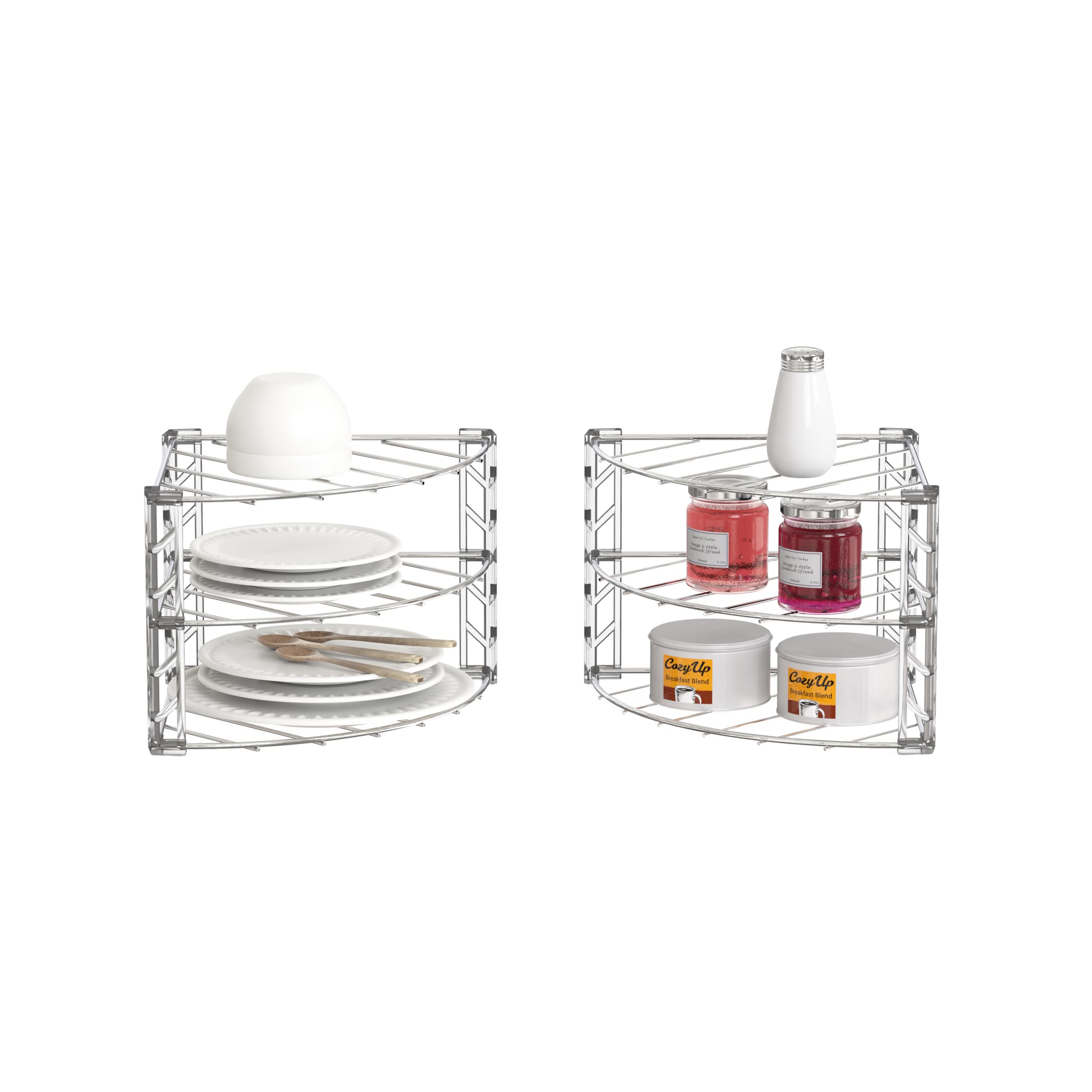 Deco Brothers étagère en scène de cuisine offrant organisation élégante