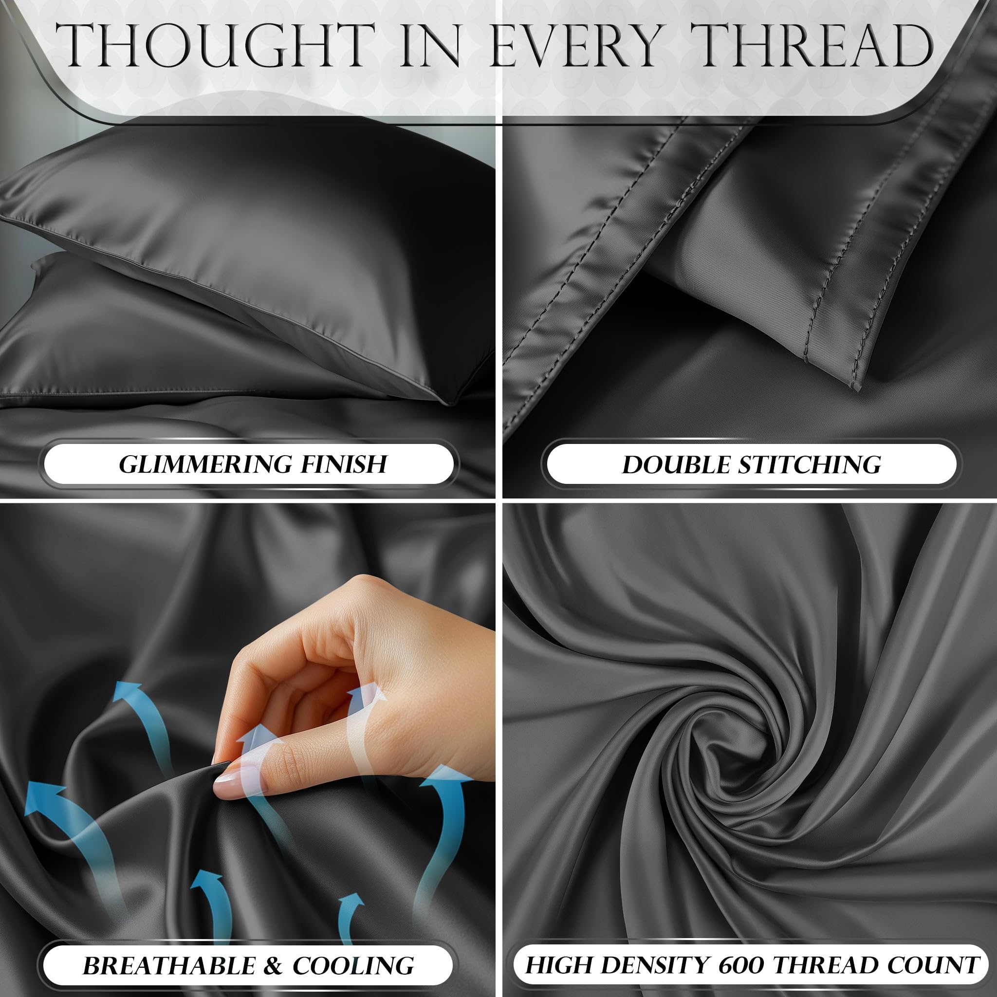 DECOLURE détail du drap‑housse et élastique garantissant maintien sécurisé