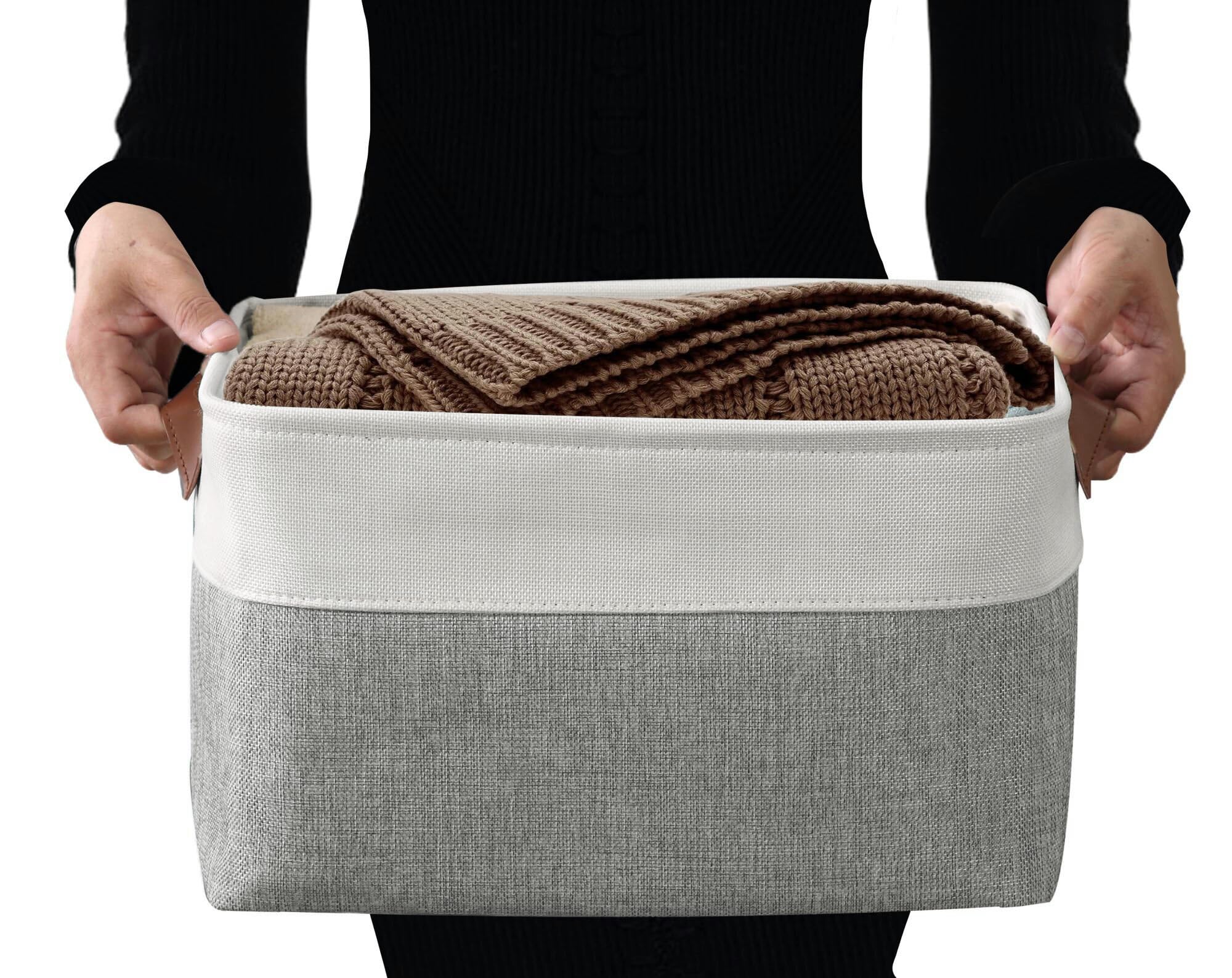 DECOMOMO panier plié à plat, rangement compact entre saisons