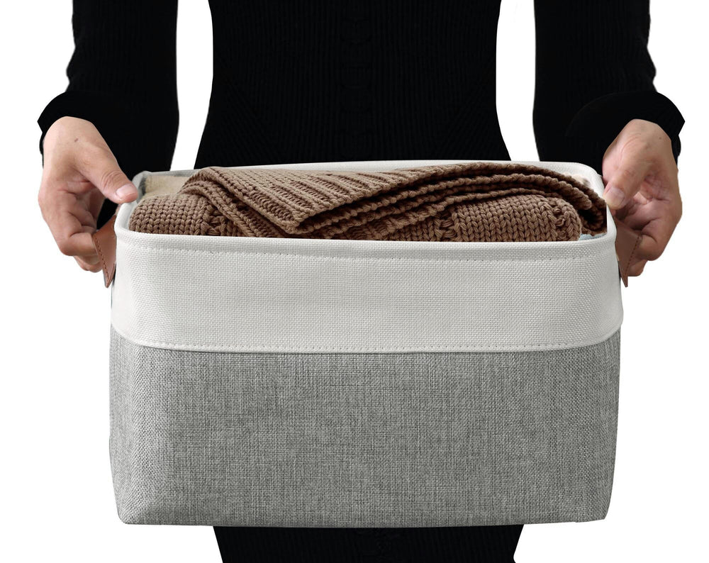 DECOMOMO panier plié à plat, rangement compact entre saisons