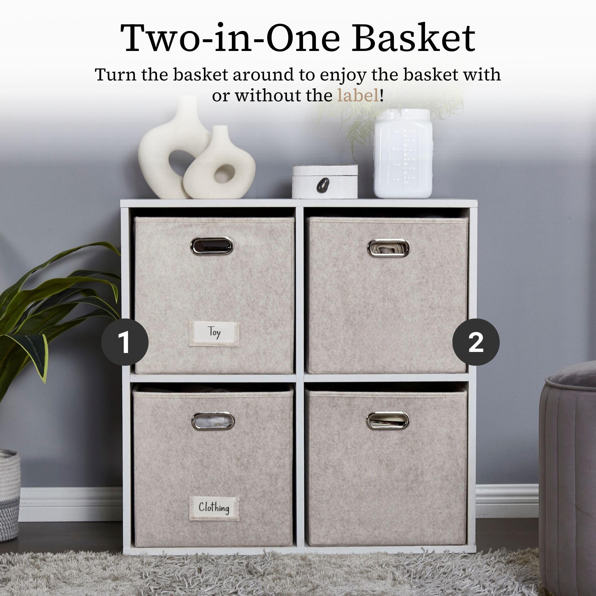 DECOMOMO lot de six boîtes alignées, solution complète pour rangement