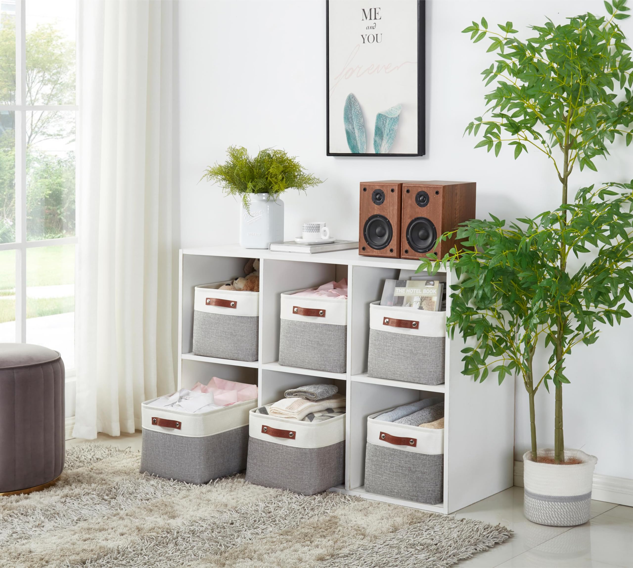 DECOMOMO bac utilisé dans une chambre d'enfant, rangement sécurisé pour jouets